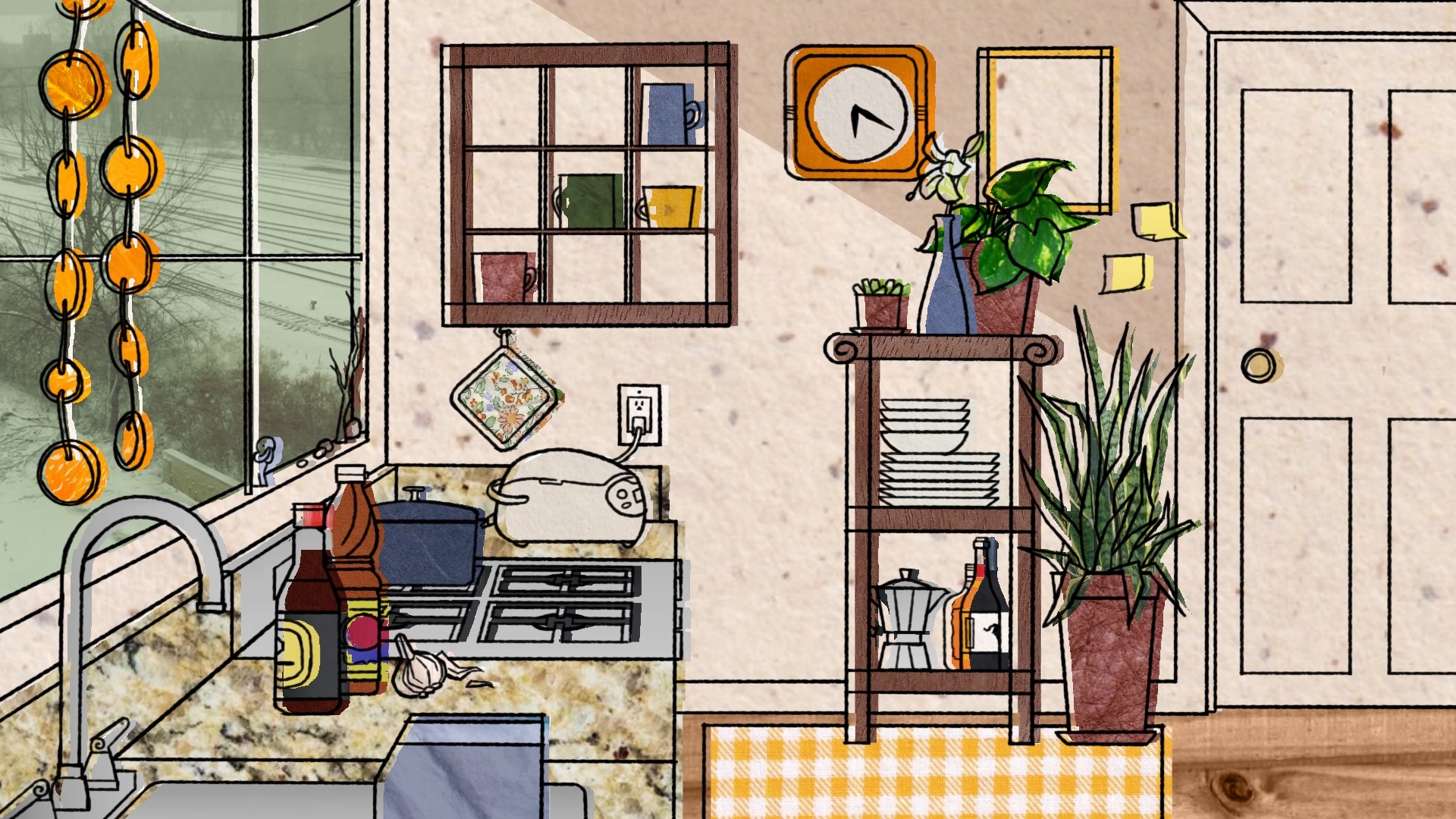 A Winter Rainbow Image